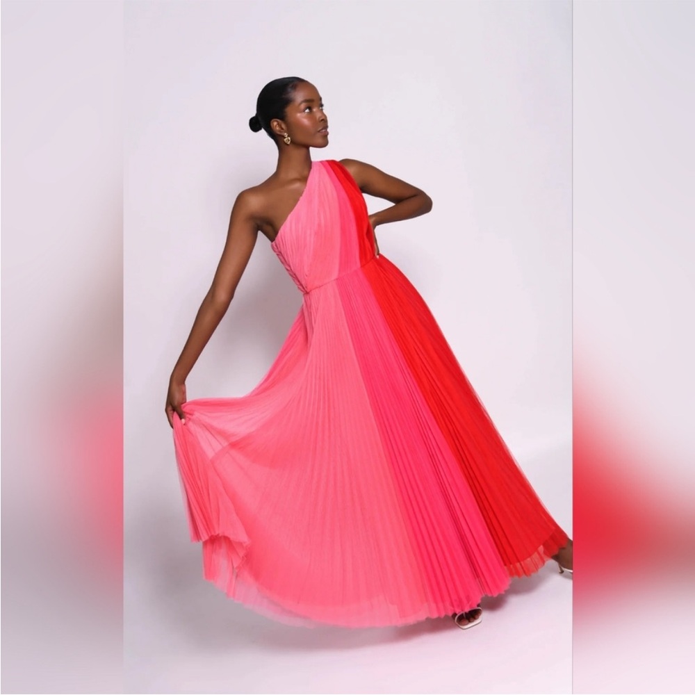 NEW Hutch Anthropologie Tarina Colorblock Gown Dress size 16W womens